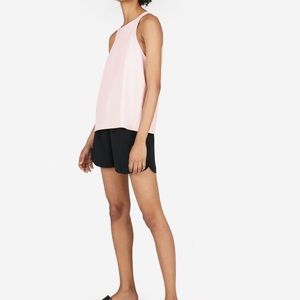 Everlane Japanese GoWeave High Neck Tank sz2 Rose
